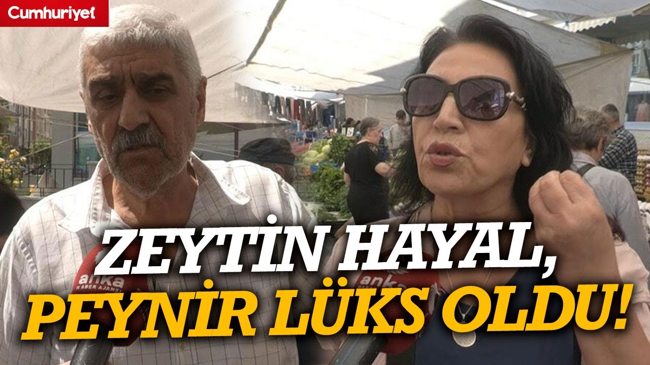 Geçim sıkıntısı büyüyor: Zeytin hayal, peynir lüks oldu!