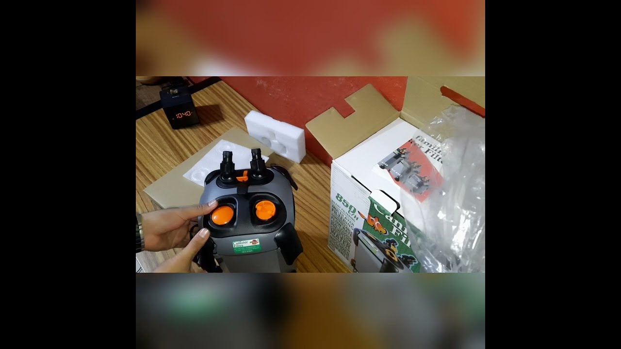 UnBoxing Filtro Canister Ecopet/Aquakril  850 L/H  Modelo: 4367 110V