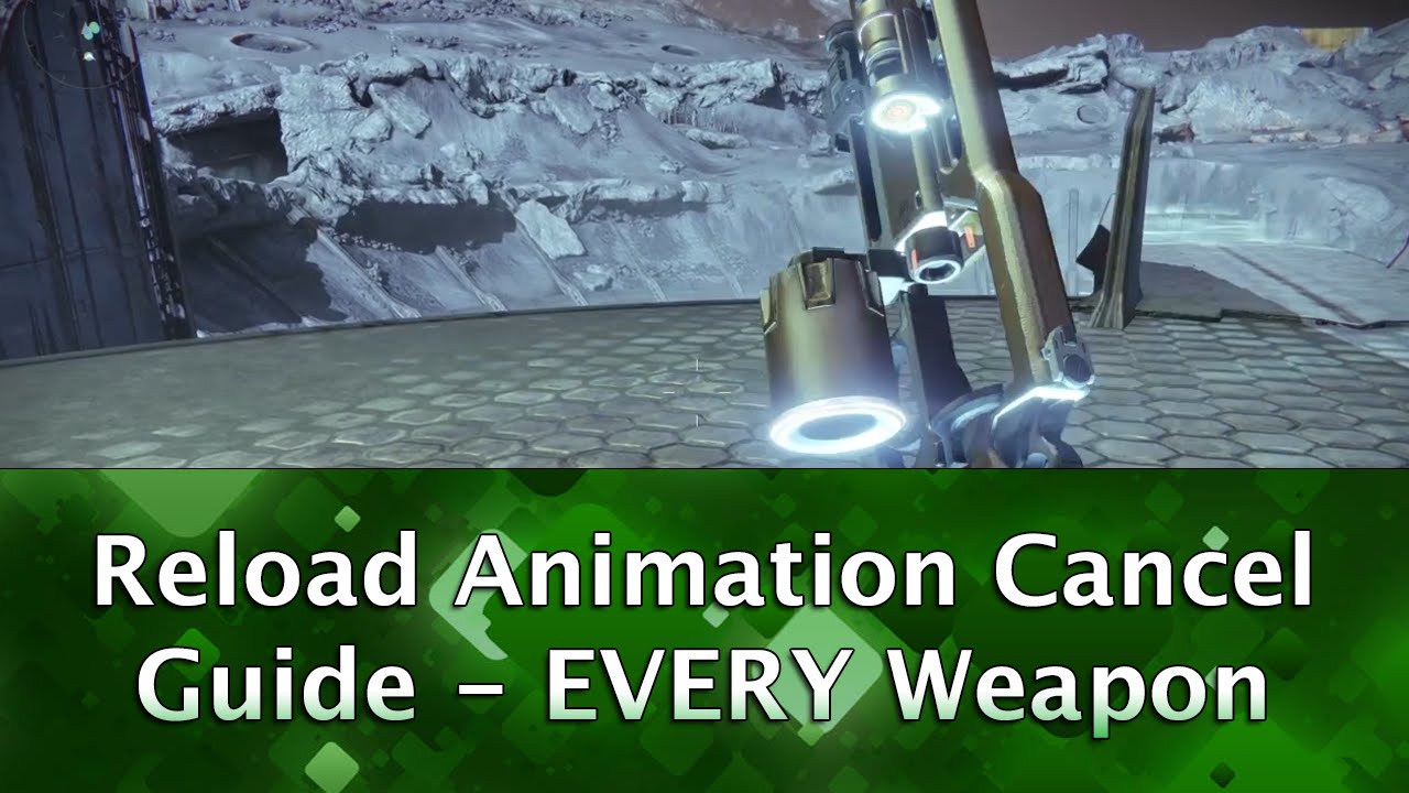 Destiny - Reload Animation Cancel - Every Weapon Type