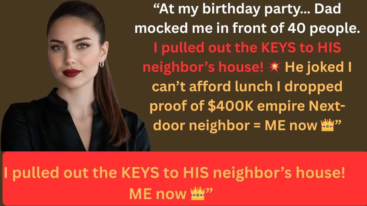 My Parents Said I'd Never Afford A House—Then I Slid Keys Across The Table