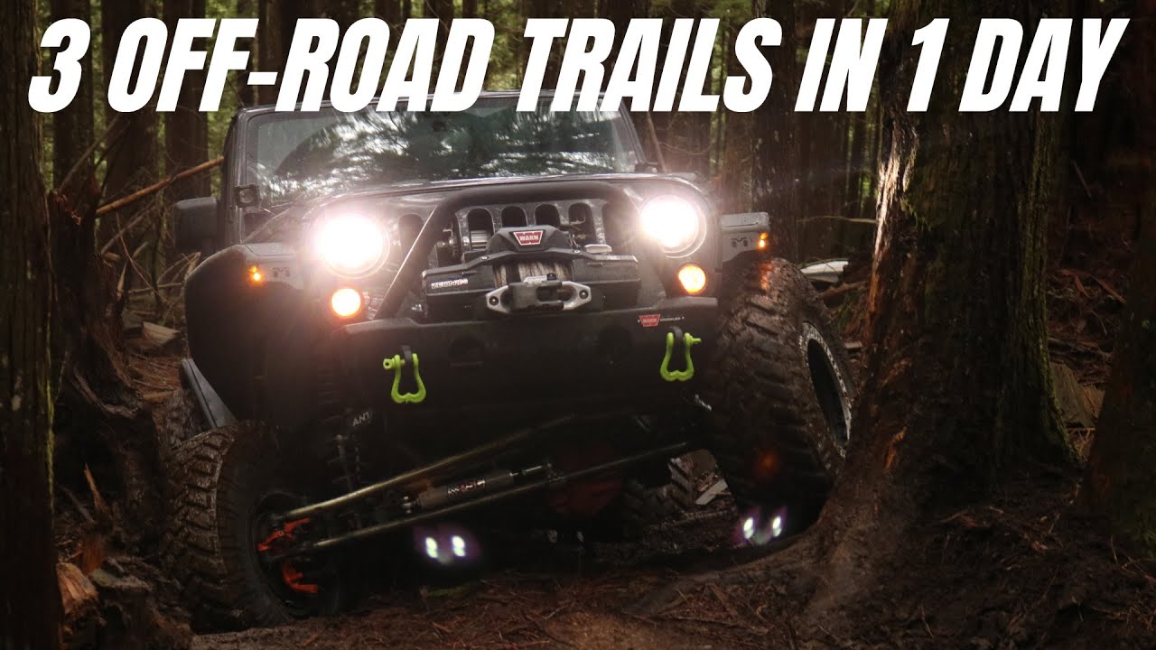 3 TRAILS IN ONE DAY??