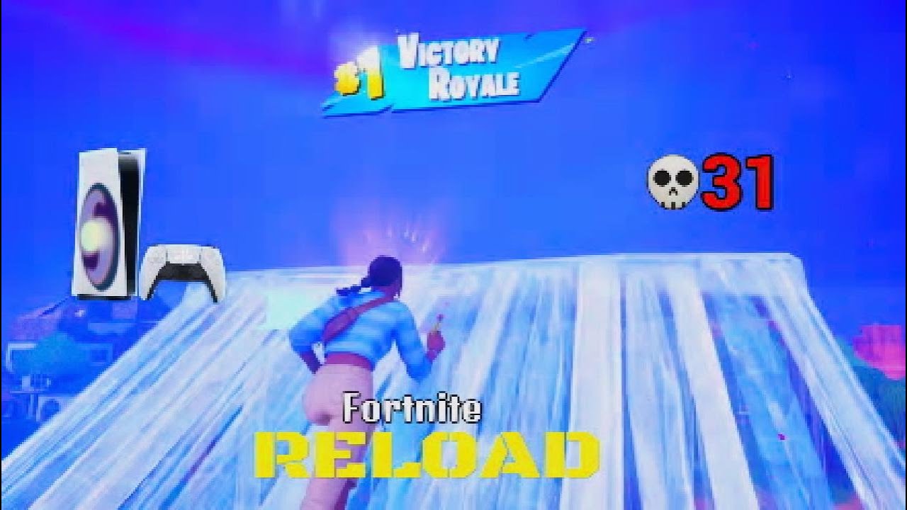 PS5 Fortnite Reload Controller Gameplay (4K 60 FPS)