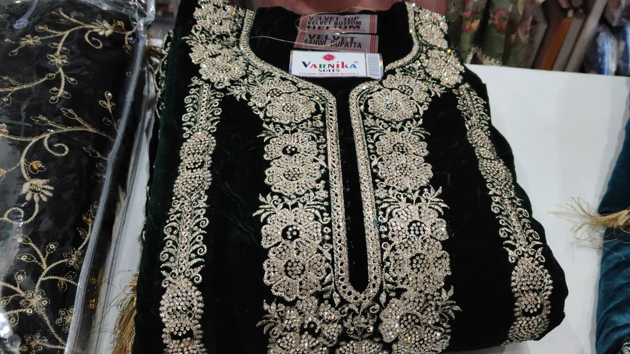 Top trending fancy party wear vallvet suits 📞 8295424204🌹01/012026#@instagram 
