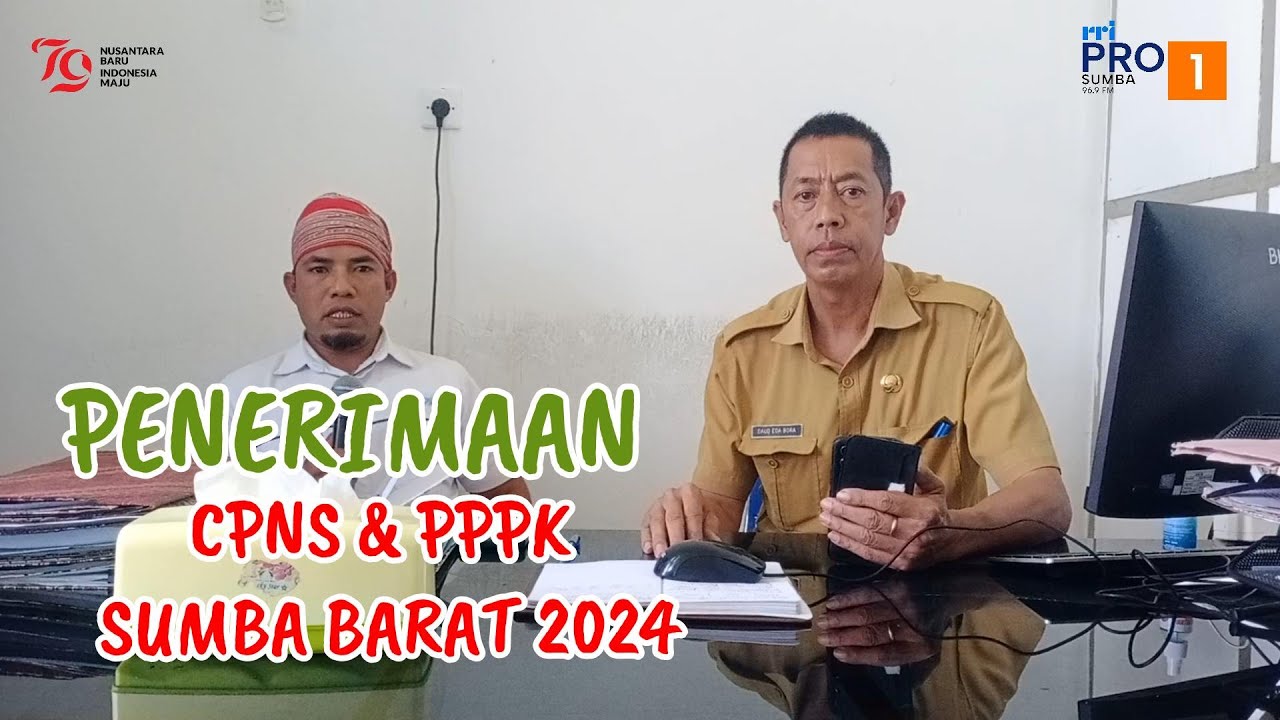 PENERIMAAN CPNS DAN PPPK 2024 SUMBA BARAT | WAWANCARA REPORTER | RRI SUMBA