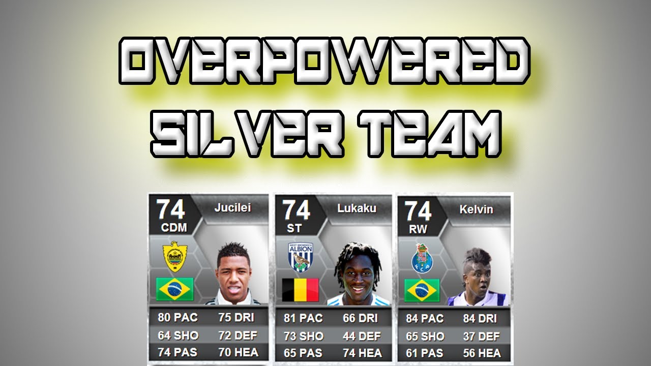 FIFA 13 Ultimate Team | POSSIBLY THE MOST OVERPOWERED SILVER TEAM EVER!
