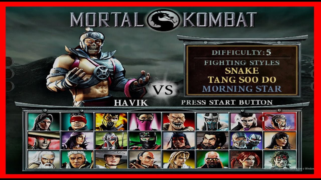 Mortal Kombat Deception - Havik Arcade Ladder (Torre Kl&aacute;ssica 2023)