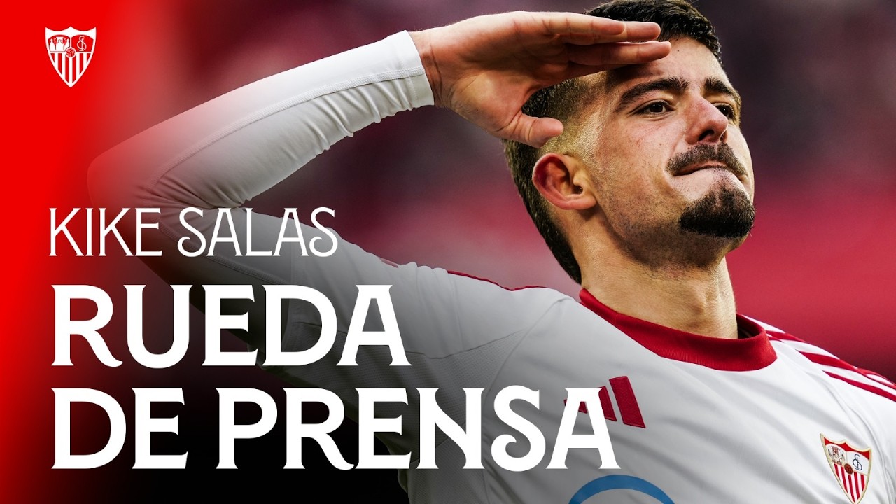 Rueda de prensa de Kike  Salas l 📡 EN DIRECTO