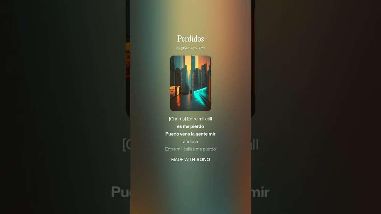 Perdidos (Entre mil calles)