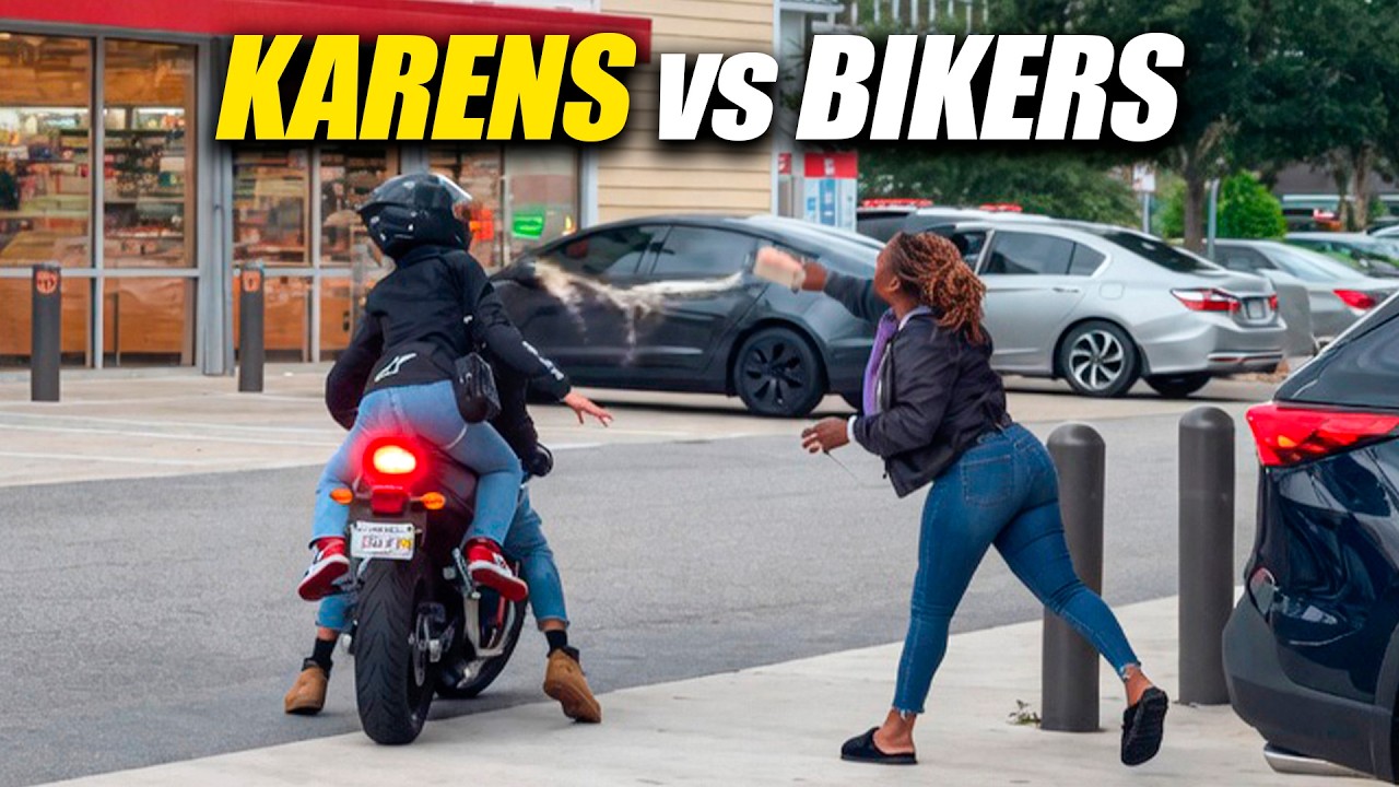 KARENS Got HUMBLED by BIKERS | INSANE MOTORCYCLE MOMENTS & CRASHES #25
