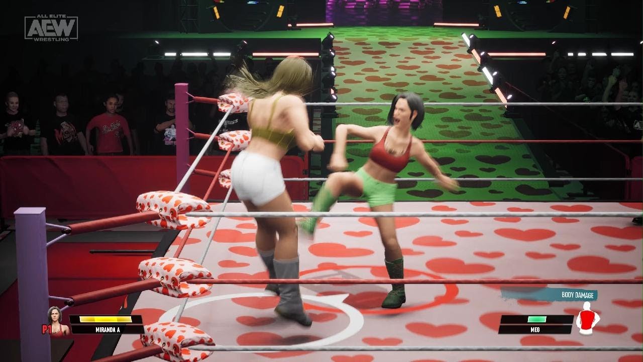 AEW: Fight Forever Miranda Alize vs Megan Bayne Street FIGHT