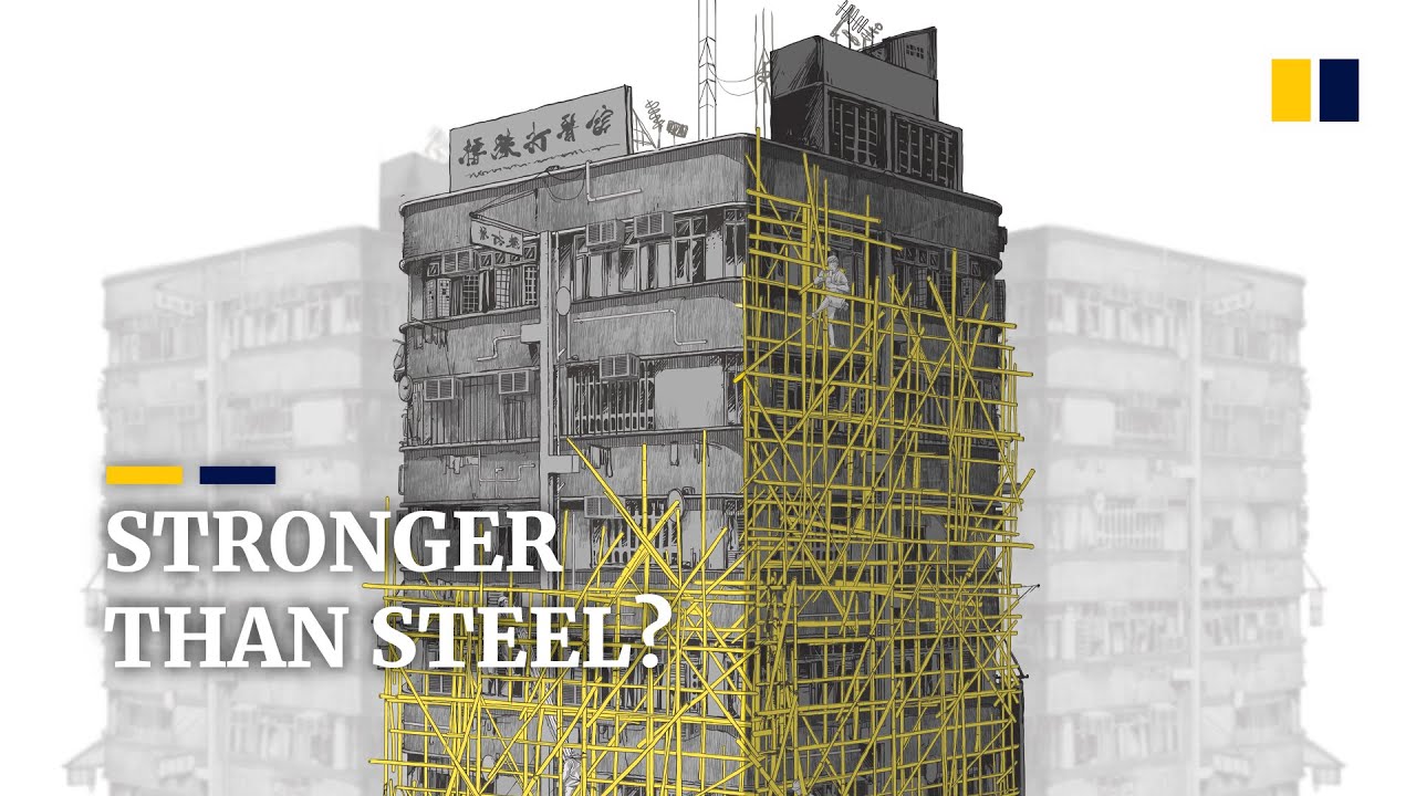 Bamboo scaffolding: why Hong Kong is among the last cities using centuries-old building method
