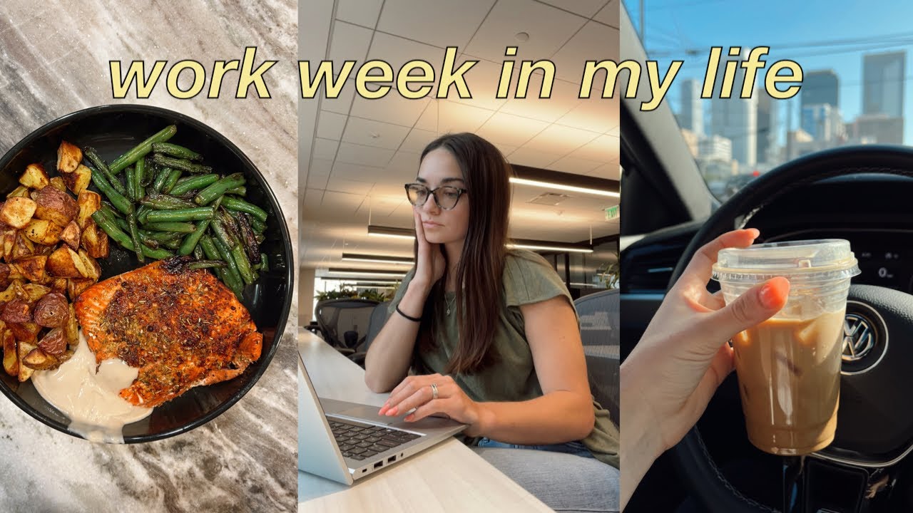 work week in my life: fav at home coffee, my relationship with working out, ideal friday night, etc!