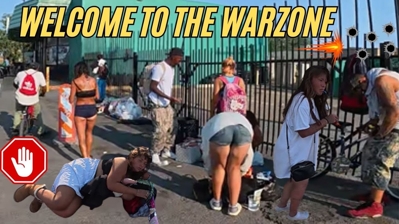 Most dangerous place in Albuquerque WARZONE e scooter ride