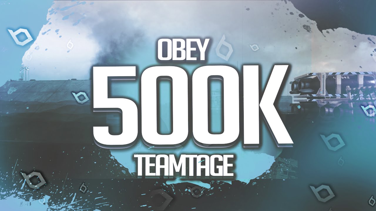 Obey: 500,000 Subscribers Teamtage by Obey EGO