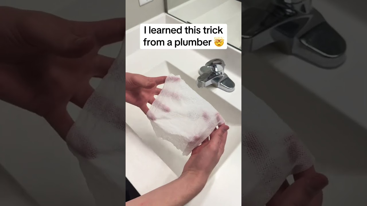 Plumbers Reveal SECRET Sink Cleaner Trick