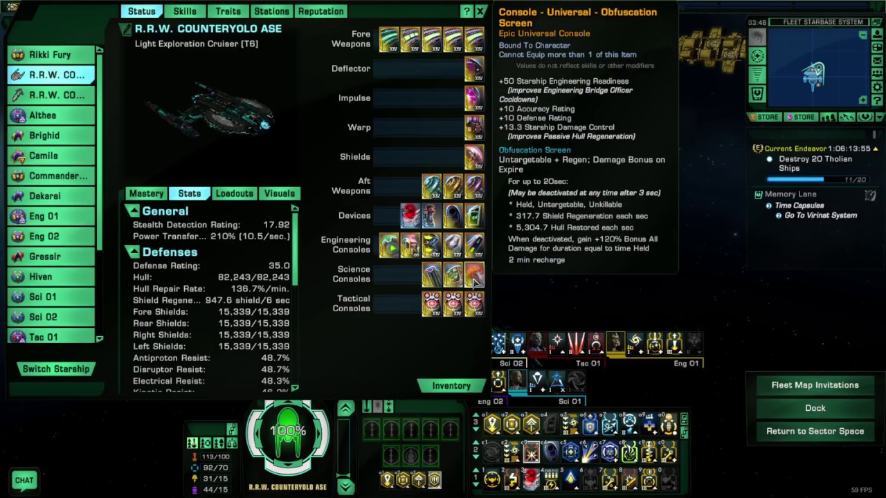 Star Trek Online Survivability Guide 2: Threat Generation