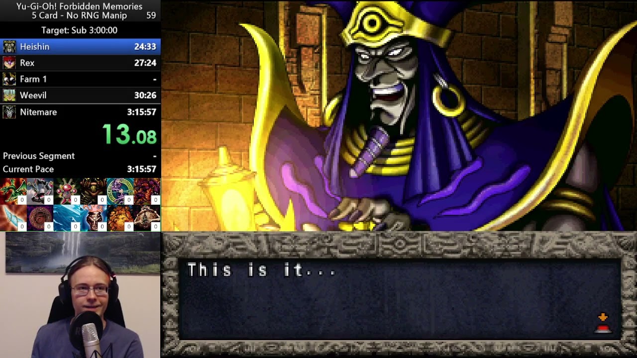 Yu-Gi-Oh! Forbidden Memories Any% 5 Card Speedruns (5) - Sub 3:00 h Tries