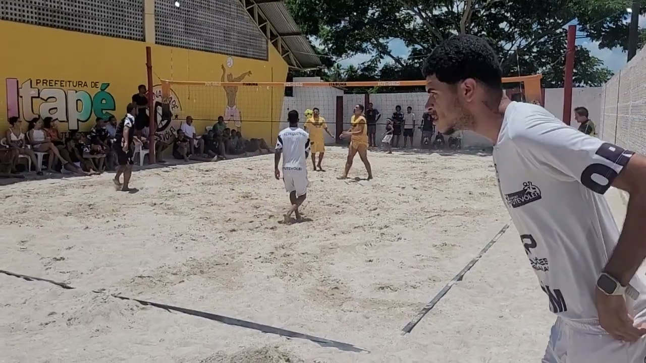 5° Jogo Do 1° Torneio De FutVolei Da Arena Itapé Em Itapé: BISMARCK/JÚNIOR 15 X 11 ERICK/VANDER.
