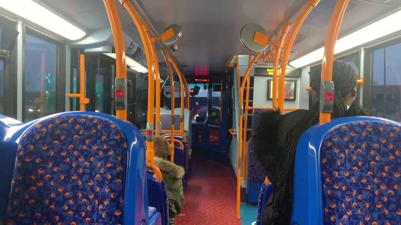 *Regen + Thrash* | Journey on route 601 | Stagecoach London 12270 SN14TWG | ADL E400 Hybrid