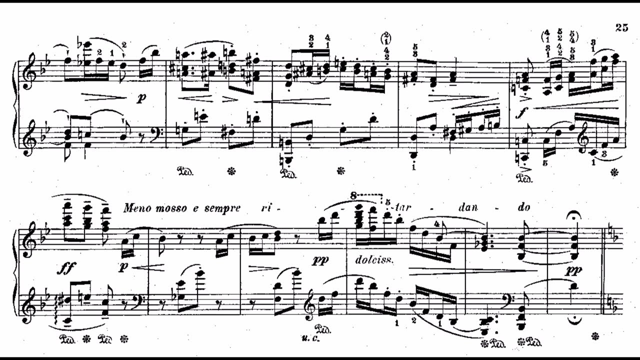 Max Reger - Silhouetten op. 53 [Score Video]
