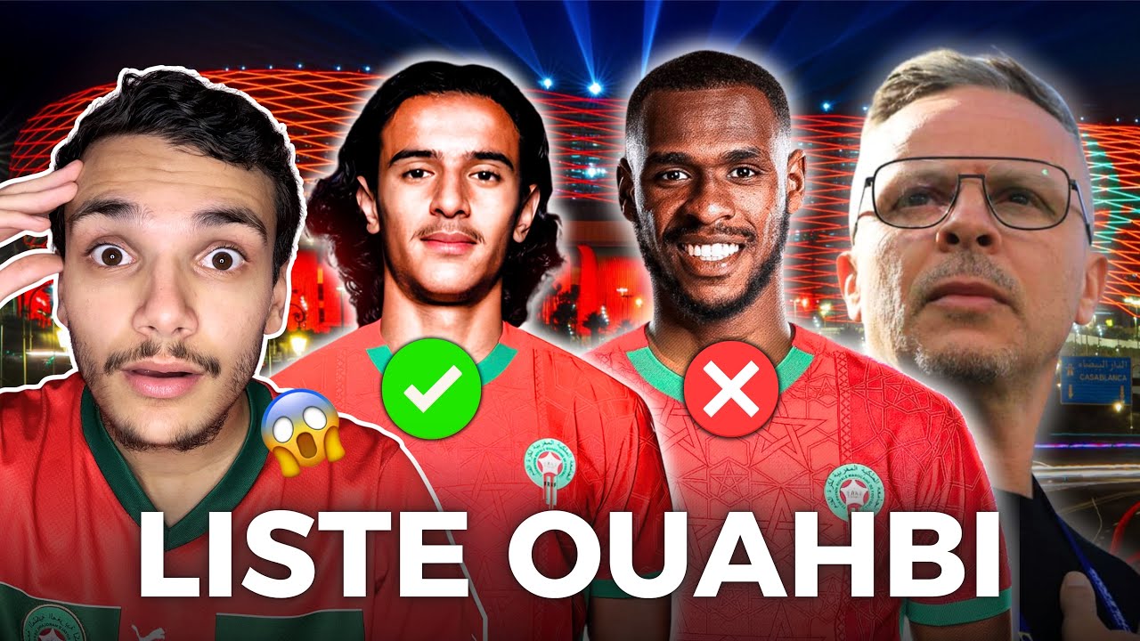 🇲🇦La liste probable du Maroc et de Mohamed Ouahbi (Bouaddi, Issa Diop,…)