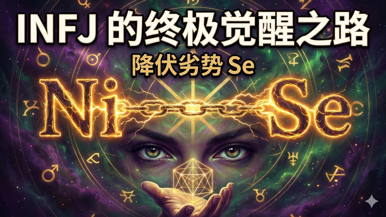 【MBTI硬核】INFJ的“完全体”有多强？降伏劣势Se后的终极觉醒！