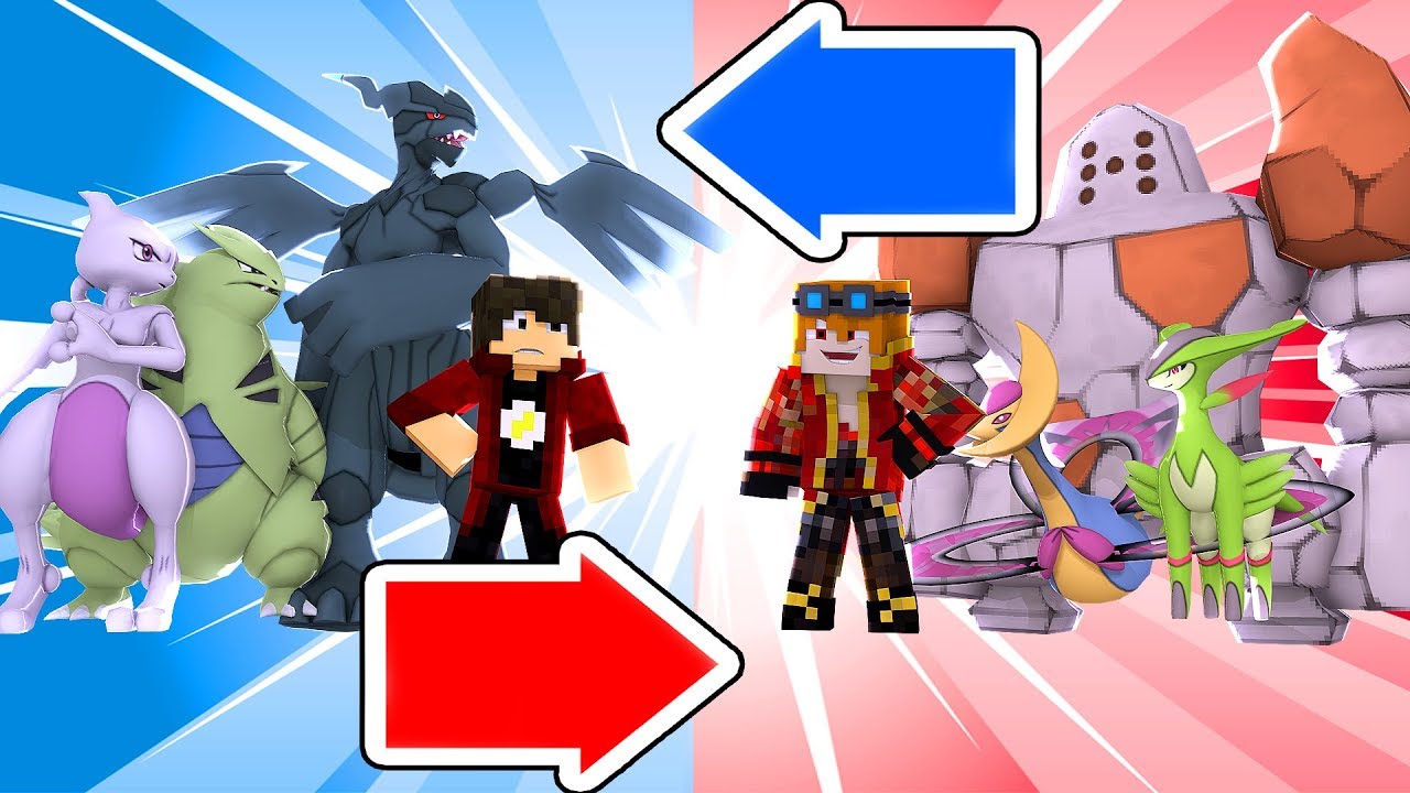Minecraft : Pokemon da Sorte Dark - TROCA DE LENDÁRIOS ‹ MayconLorenz ›