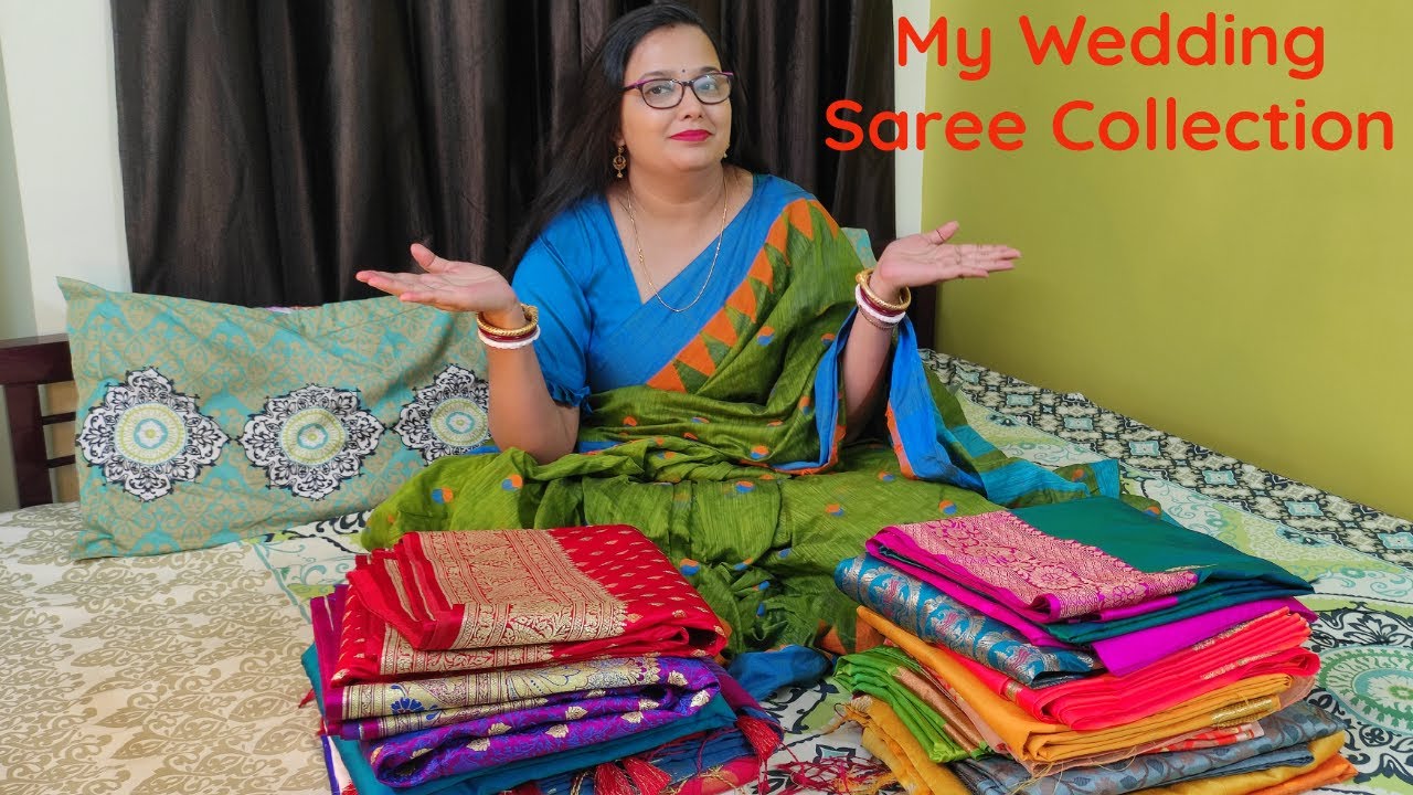 My Wedding Saree Collection❤️😍 || Biyer Saree👩‍❤️‍👨........