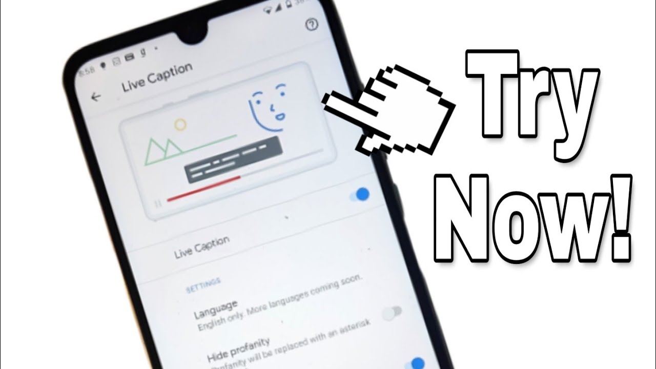 How to enable Google Live Caption | Cool New Feature!