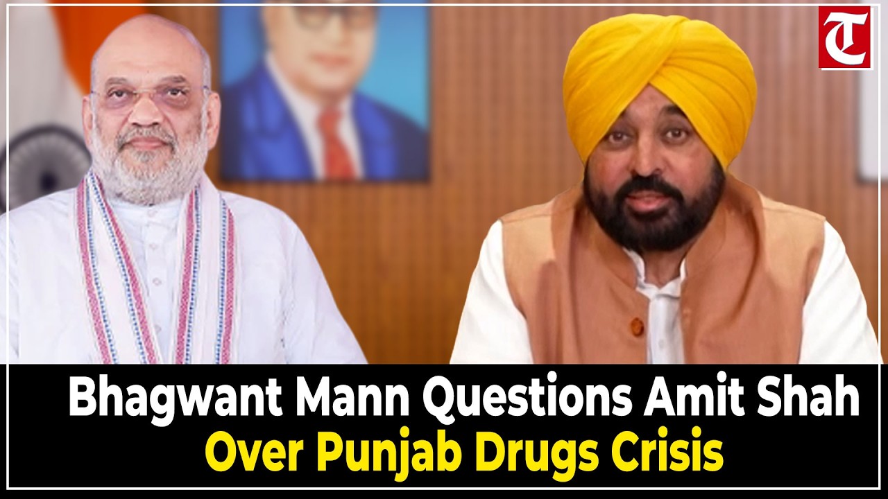 Bhagwant Mann Hits Back at Amit Shah Over Drugs, Farmers and Punjab&rsquo;s Security