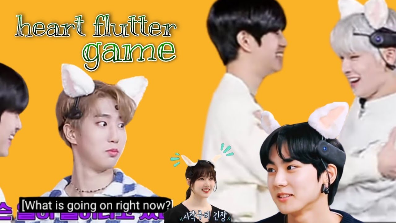 K-pop idols heart flutter game  (straykids , enhypen ,monsta x etc.)