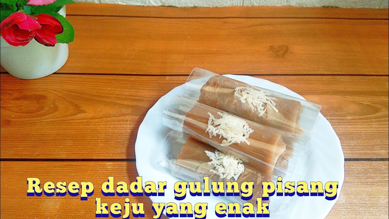 Cocok buat takjil atau ide jualan !! dadar gulung pisang keju yang enak !!
