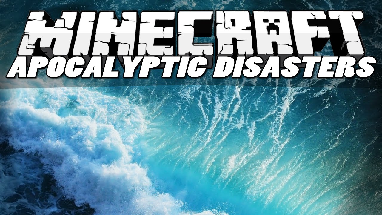 Minecraft Mods | APOCALYPTIC DISASTERS MOD! (Tsunamis, Blackholes & Sinkholes) | Mod Showcase