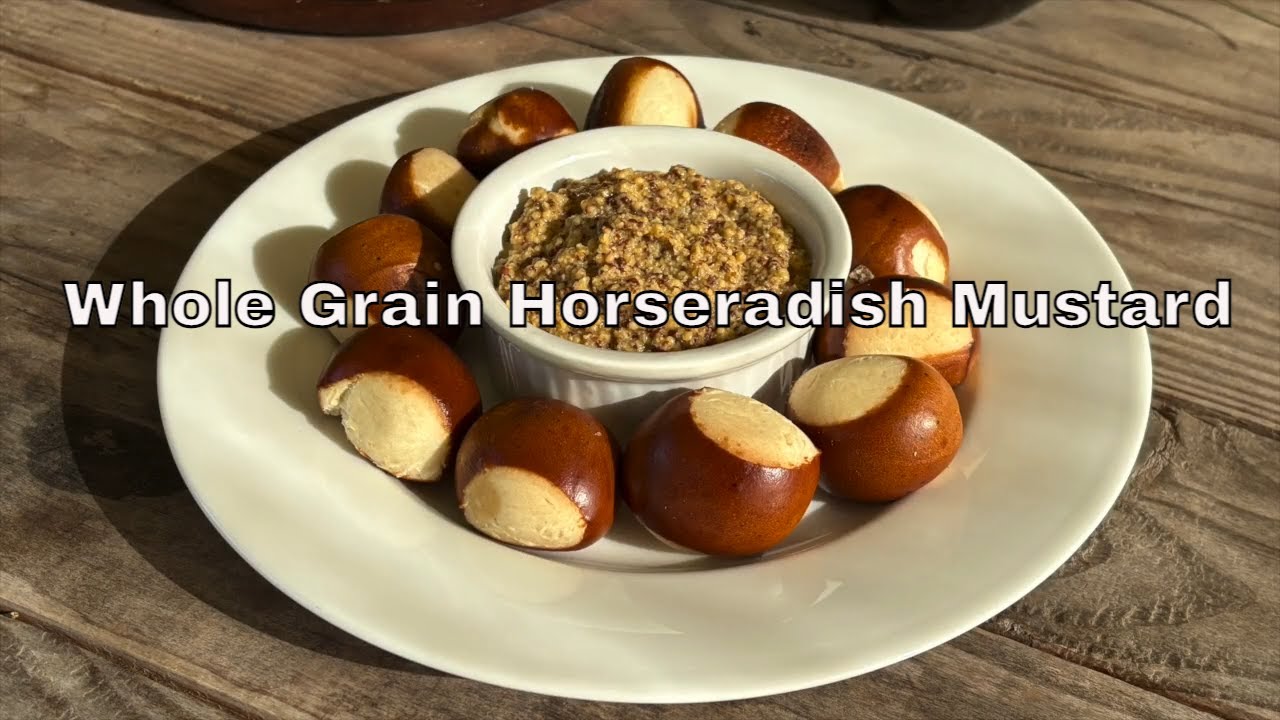 Whole Grain Horseradish Mustard