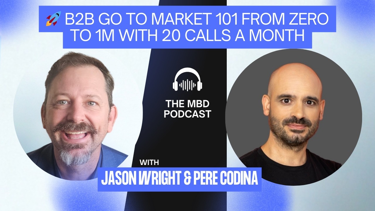 🚀 B2B Go To Market 101 From Zero to 1M with 20 Calls a Month