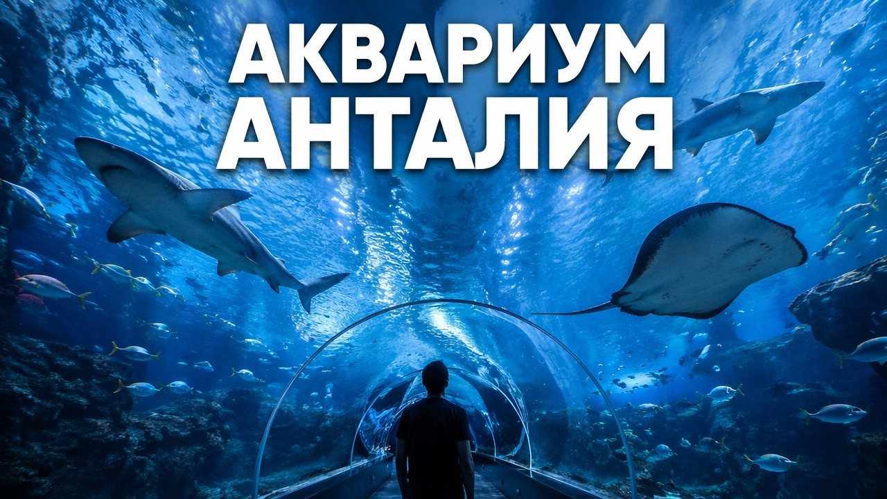 Океанариум Аквариум Анталия Турция Antalya Aquarium
