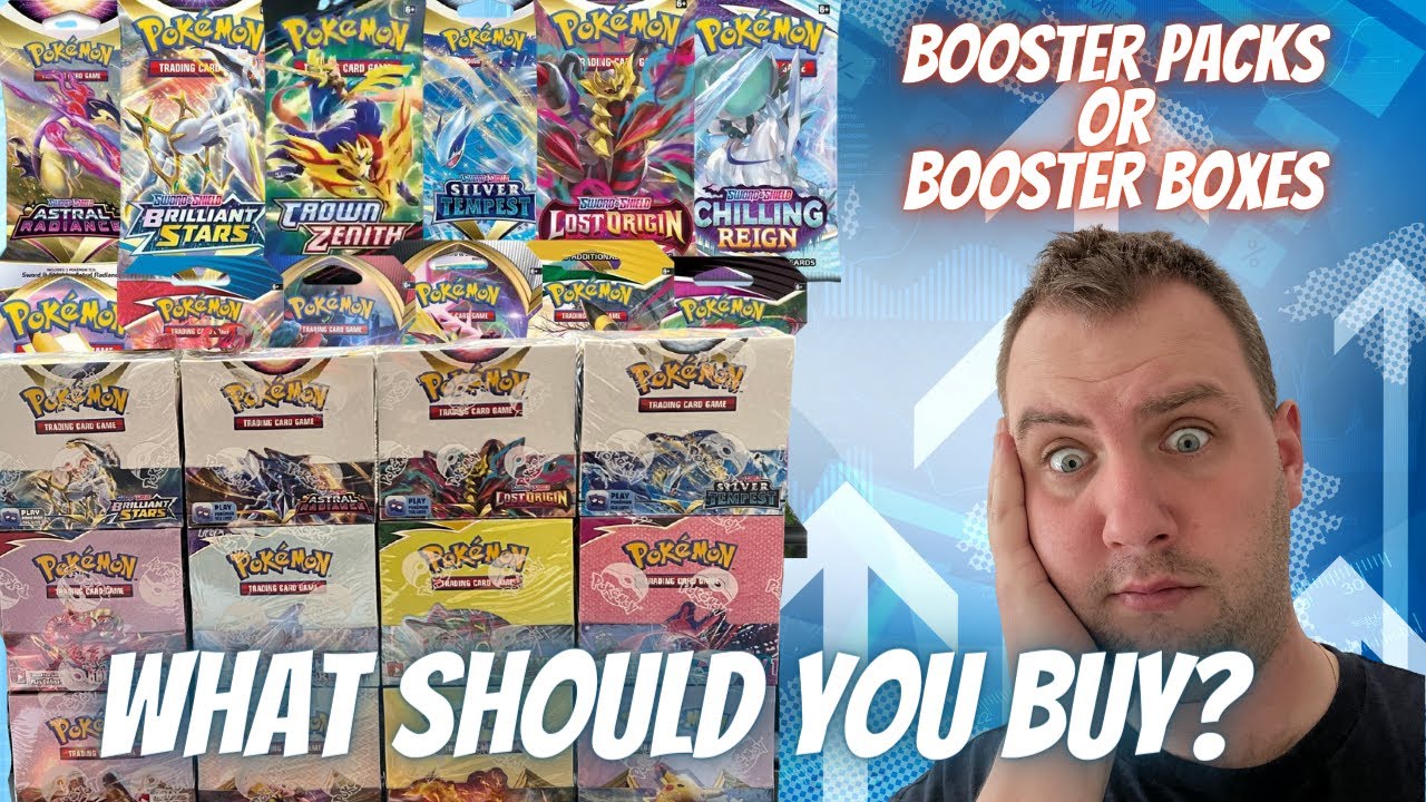 Are Pokemon BOOSTER BOXES Or BOOSTER PACKS Better? Investing In Sealed Pokemon Product