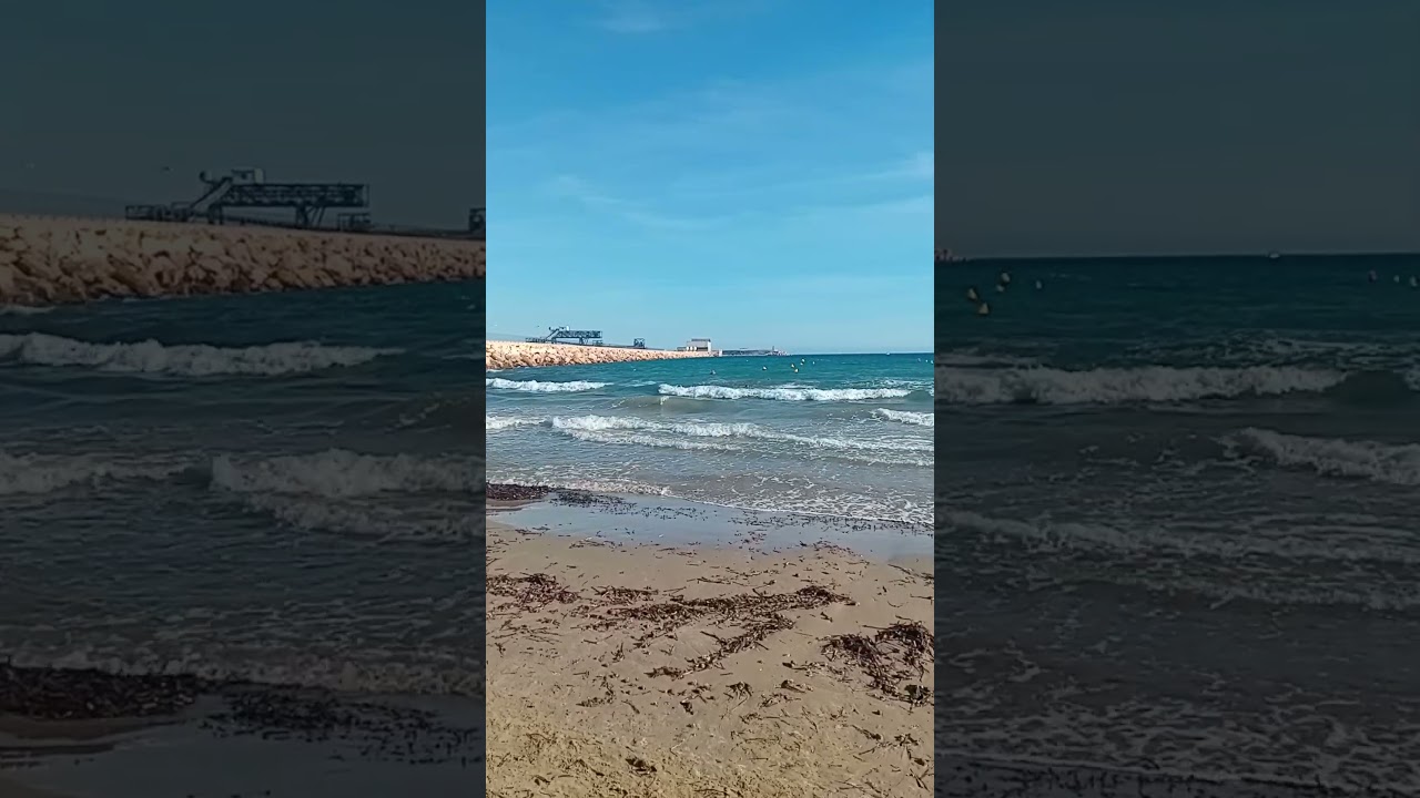 Sunny Day in Spain 🧡🌞 #spain #travel #travelgirl #sunny #beach #october