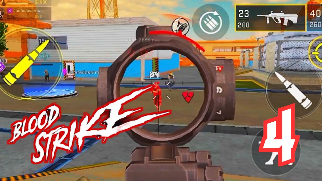 aprendiendo a JUGAR A 4 DEDOS en BLOOD STRIKE #4