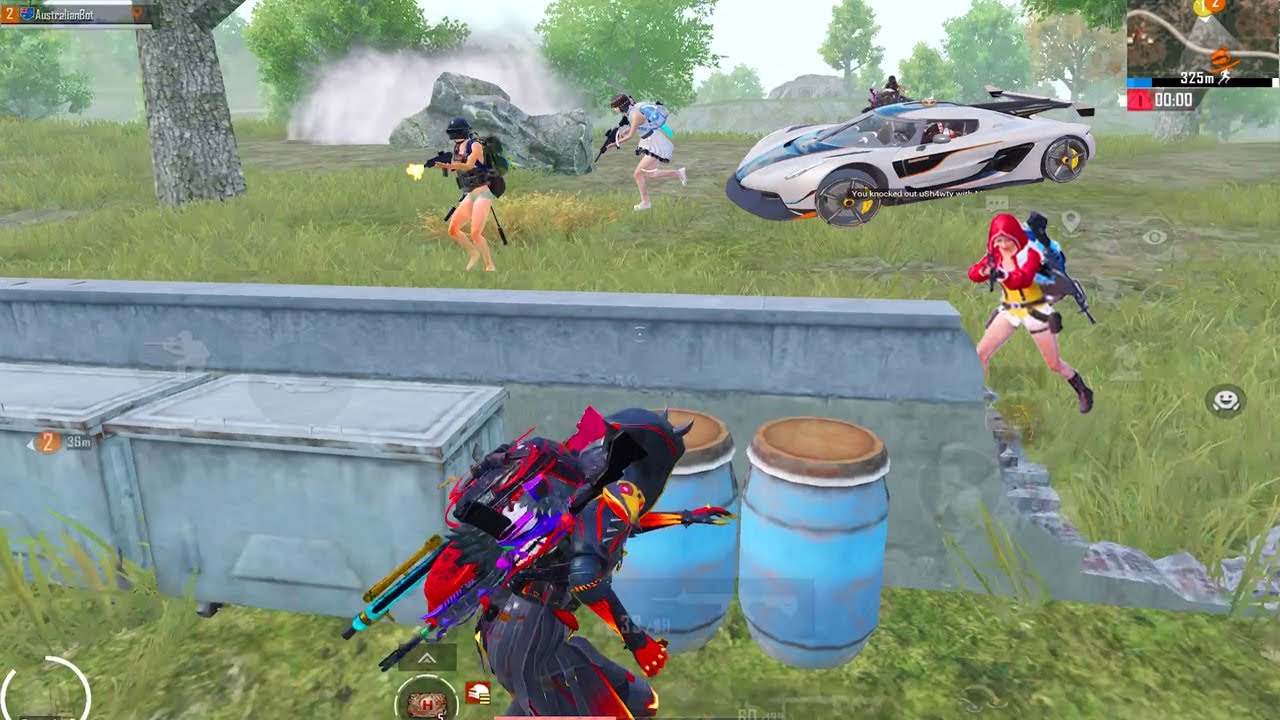 NON STOP RUSH GAMEPLAY ON FULL SQUADS 🔥 Pubg Mobile