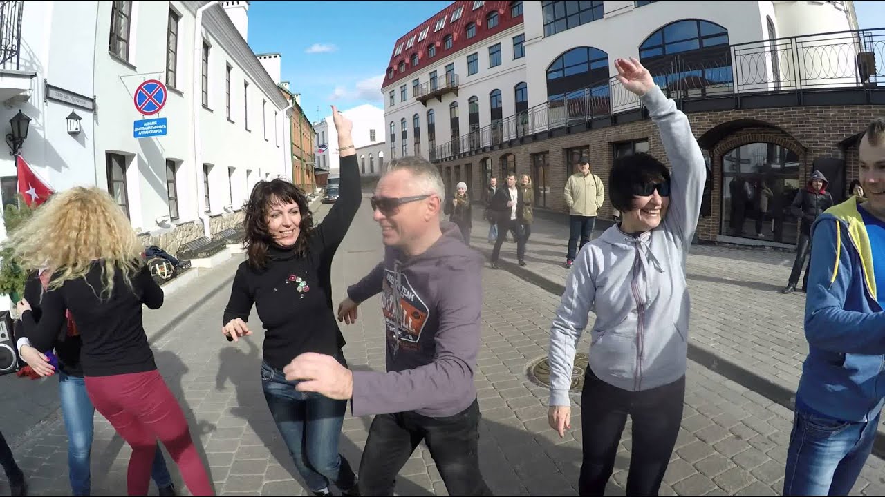 International Rueda De Casino Multi FlashMob. Al Centro. Minsk