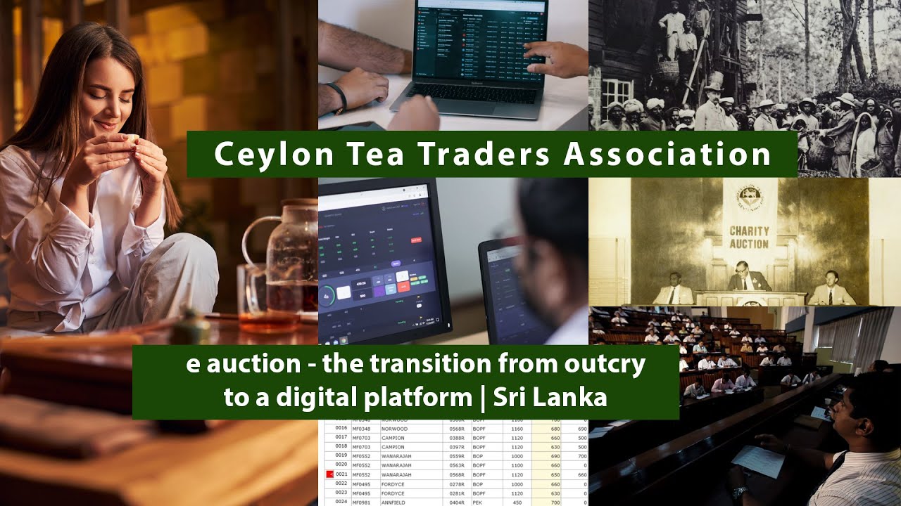 Ceylon Tea Traders Ass. | The story of transition from outcry to a digital platform | Sri Lanka
