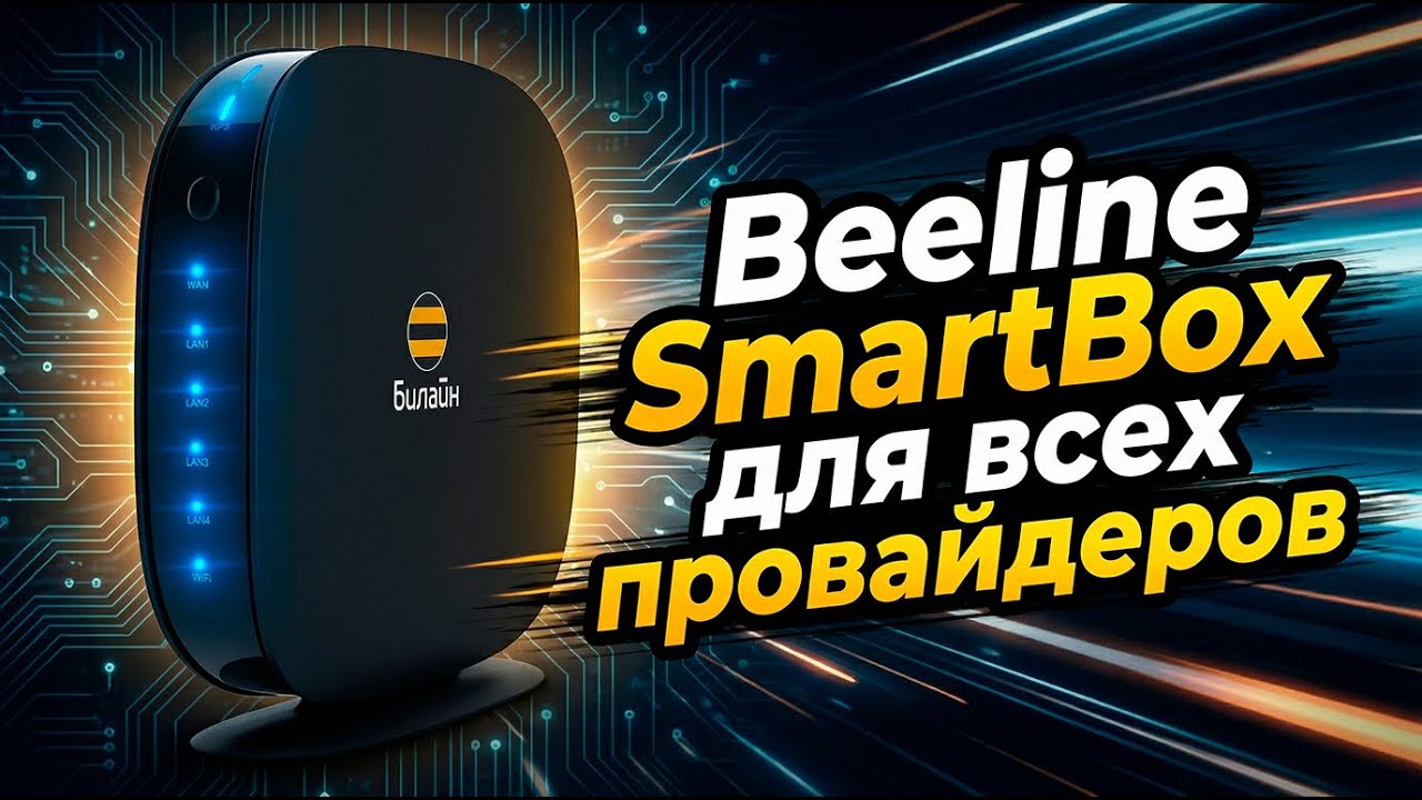 Настройка роутера Билайн Beeline SmartBox для всех провайдеров