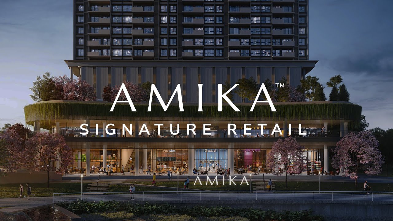 Amika Signature Retail | Japanese Themed Retail Development | Architecture Walkthrough Animation