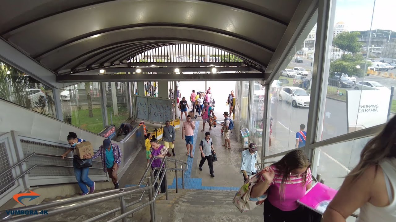 SALVADOR BAHIA - REGIÃO DO SHOPPING DA BAHIA - AV. ACM ATÉ A ESTAÇÃO BRT CIDADELA