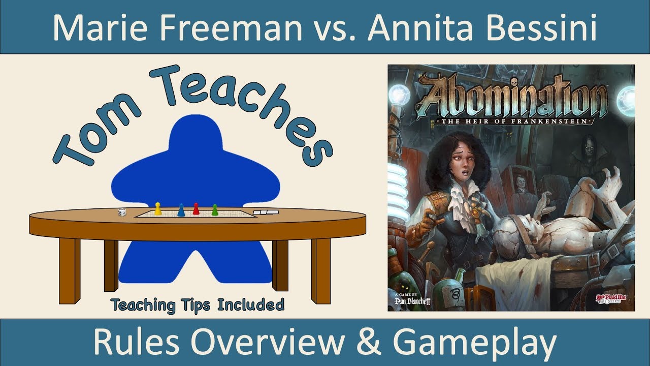 Tom Teaches Abomination (Rules Overview & Gameplay)