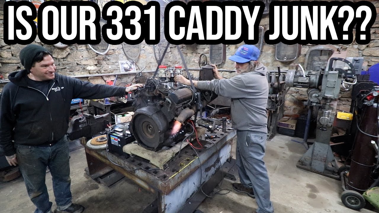 Сможем ли мы заставить работать этот неизвестный двигатель Cadillac 331??!!
