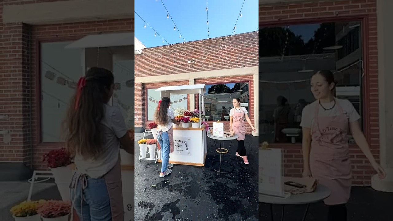 Flower bar collaboration with vida wellness in Whittier 