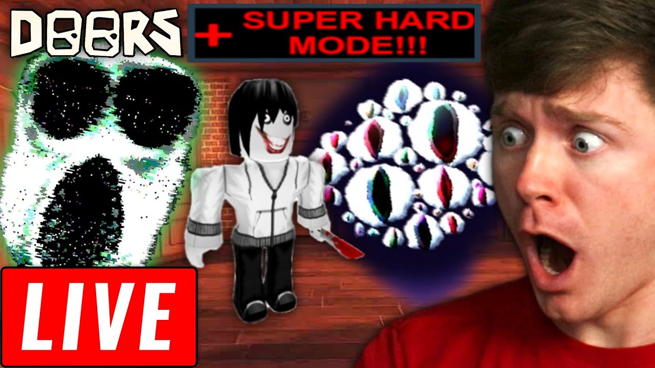 BEATING DOORS SUPER HARD MODE! (Full Gameplay)