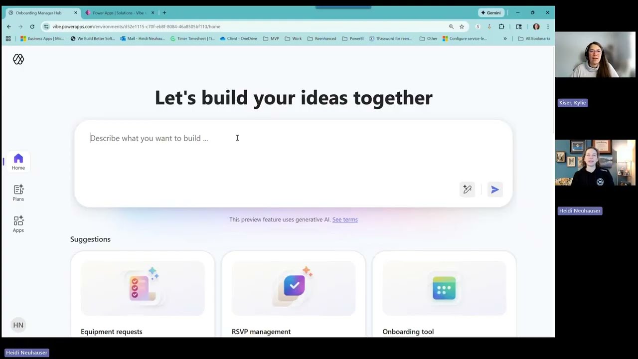 Полезные советы: Приложения Vibe Code Power Apps